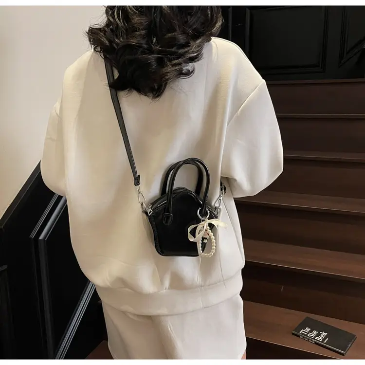 Cute Pearl-Decorated Mini Crossbody Bag for Women — feature 29