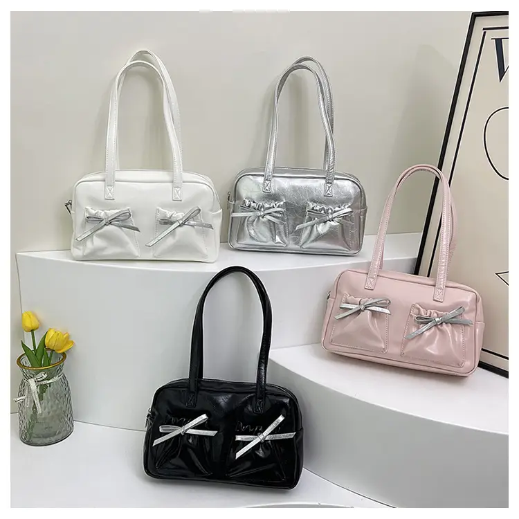 Silver Bow Crossbody Bag for Women 2025 — feature 1