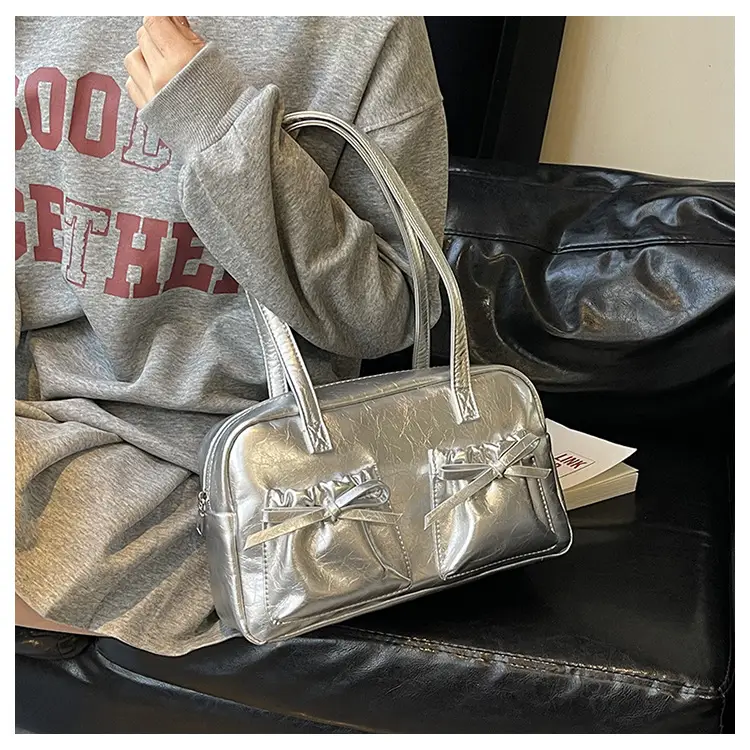 Silver Bow Crossbody Bag for Women 2025 — feature 24