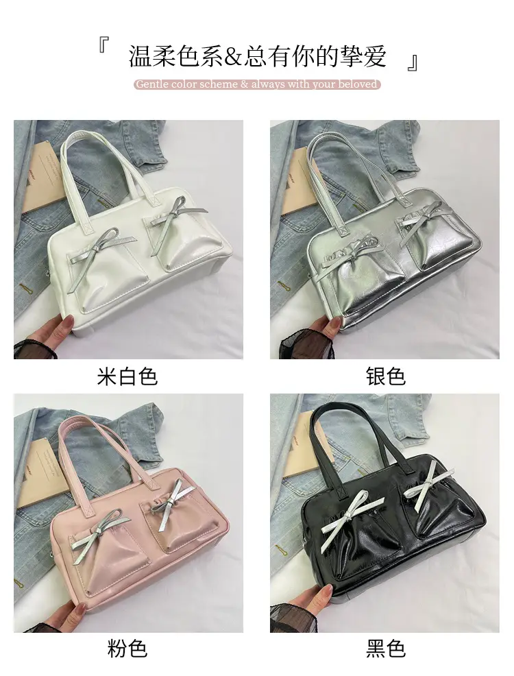 Silver Bow Crossbody Bag for Women 2025 — feature 3
