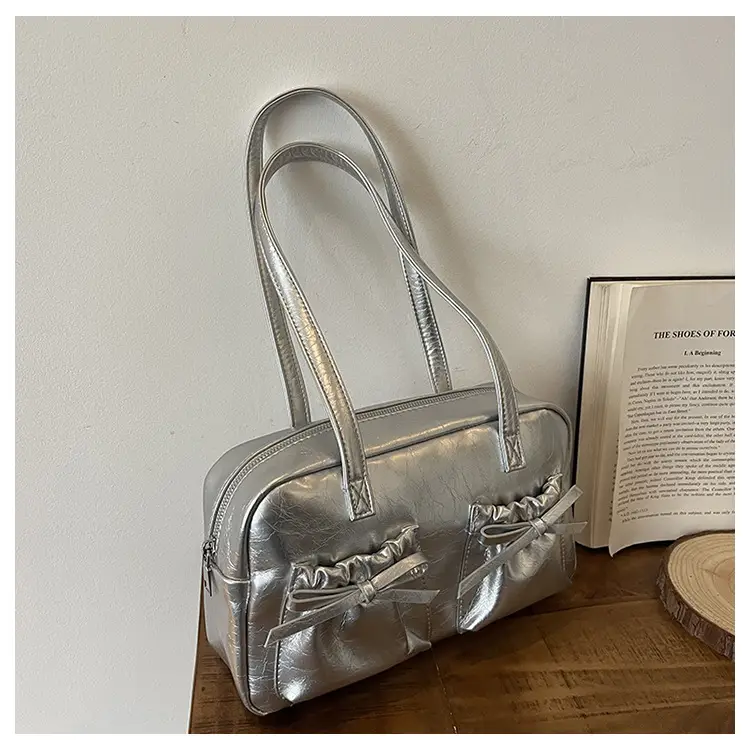 Silver Bow Crossbody Bag for Women 2025 — feature 8