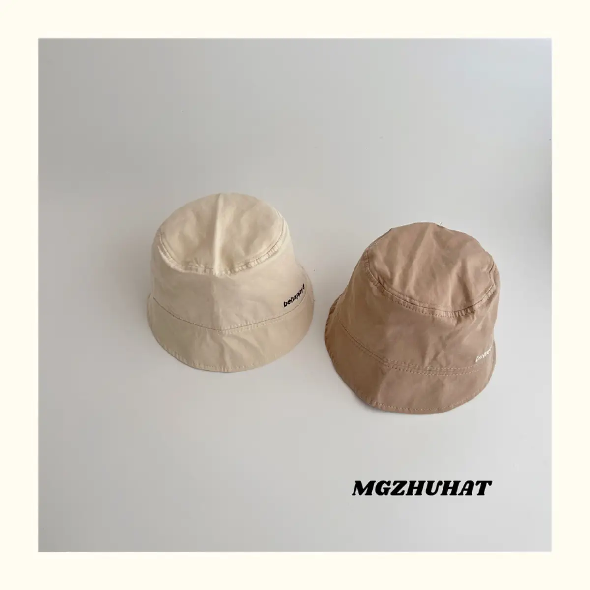 Brown Cotton Sunshade Hat for Boys Spring Autumn — feature 15