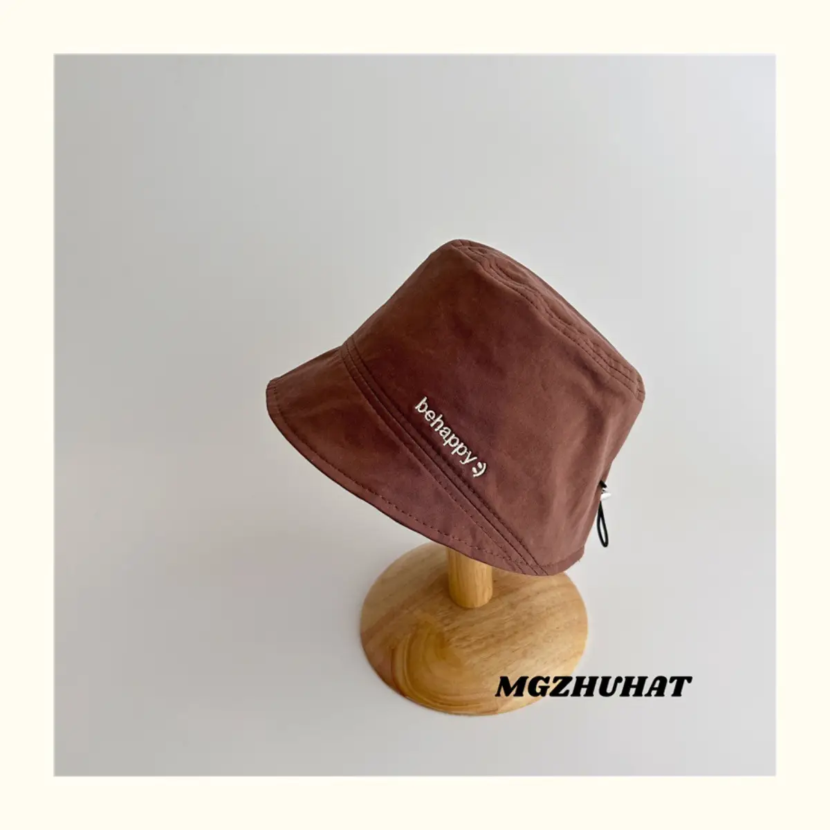 Brown Cotton Sunshade Hat for Boys Spring Autumn — feature 17