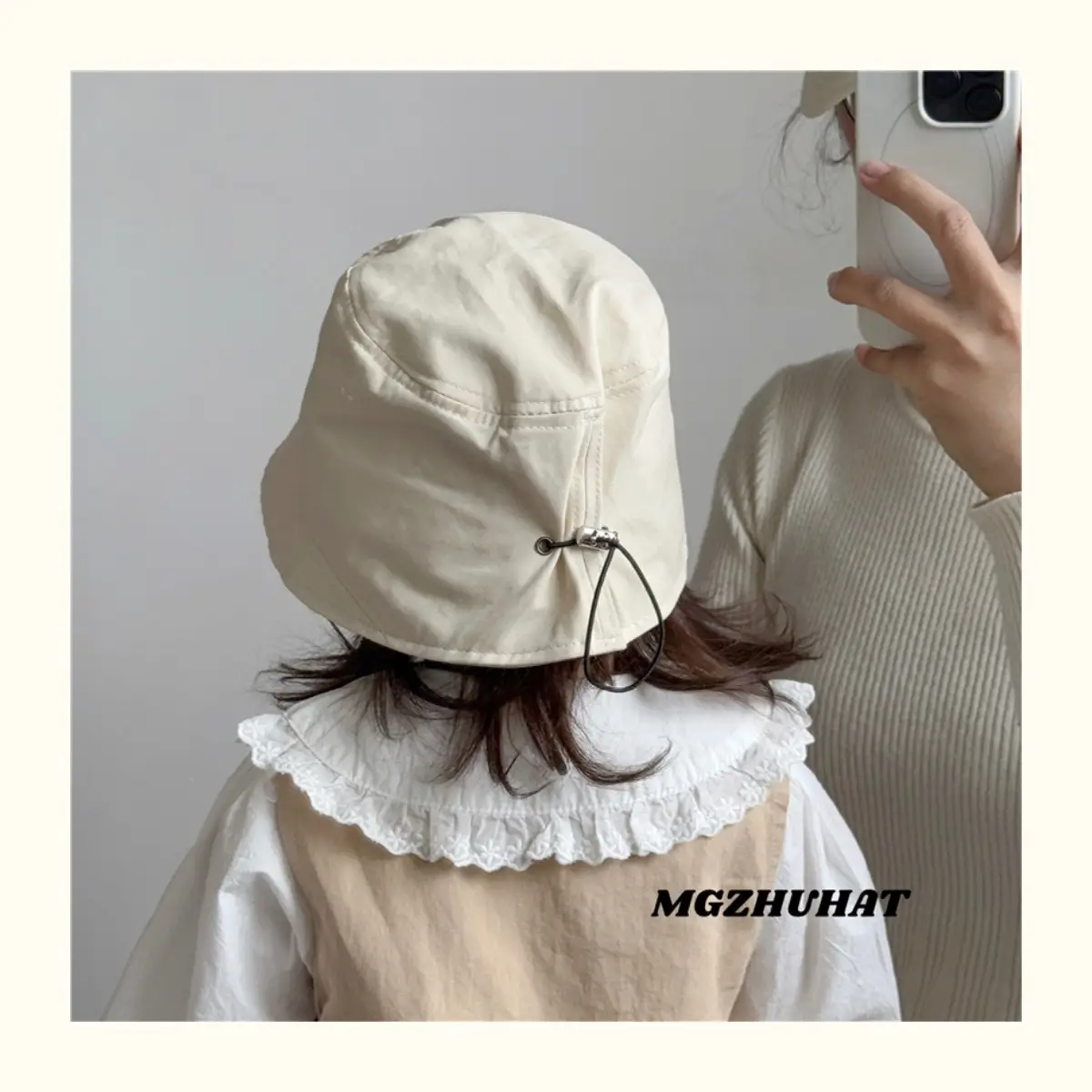 Brown Cotton Sunshade Hat for Boys Spring Autumn — feature 7