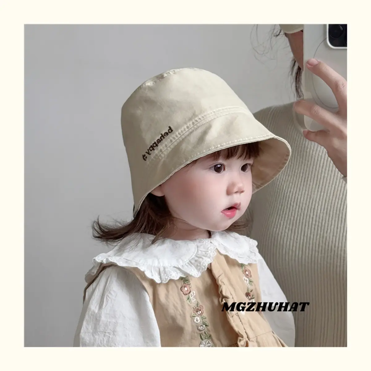 Brown Cotton Sunshade Hat for Boys Spring Autumn — feature 8