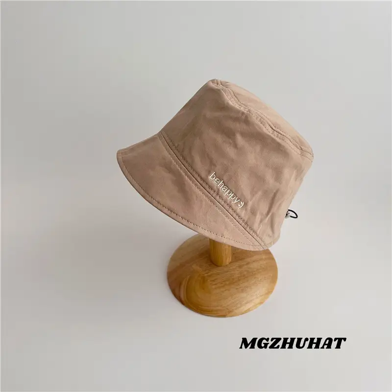 Brown Cotton Sunshade Hat for Boys Spring Autumn - Image 2