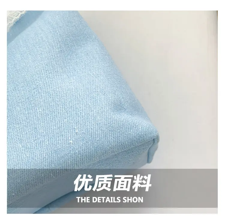 Light Blue Lace Tote Bag for Women — feature 6