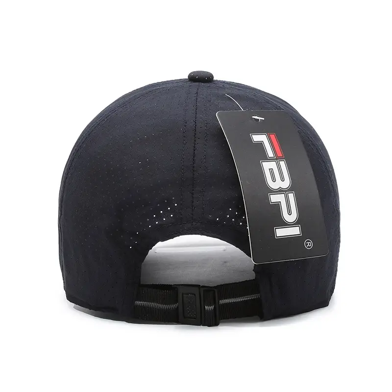 Men's Black Mesh Sunscreen Cap with FBJI Logo - Image 10