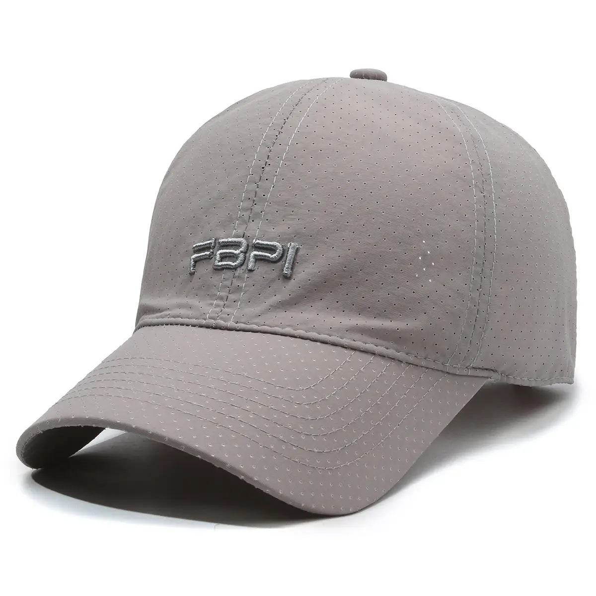 Men's Black Mesh Sunscreen Cap with FBJI Logo - Image 4