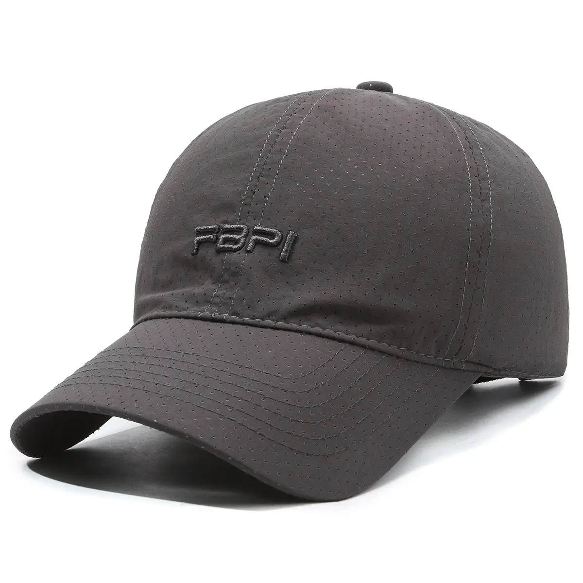 Men's Black Mesh Sunscreen Cap with FBJI Logo - Image 5