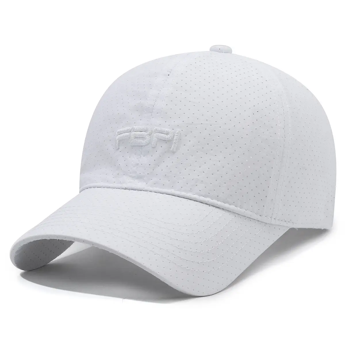 Men's Black Mesh Sunscreen Cap with FBJI Logo - Image 6
