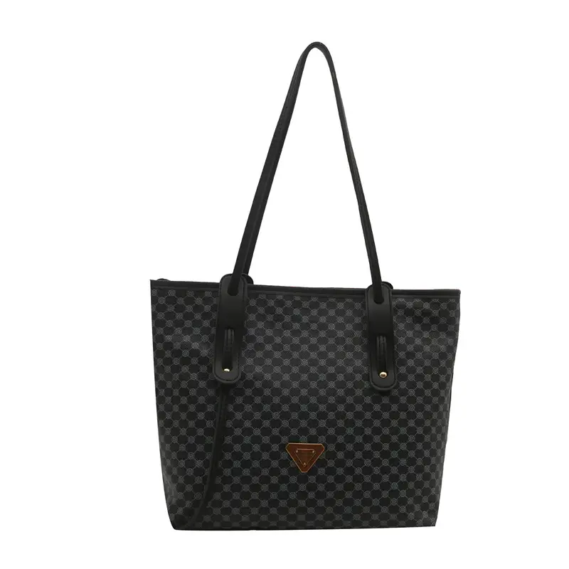 2025 Spring Tote Bag Large Capacity Portable Stylish Underarm Shoulder Bag - Image 2
