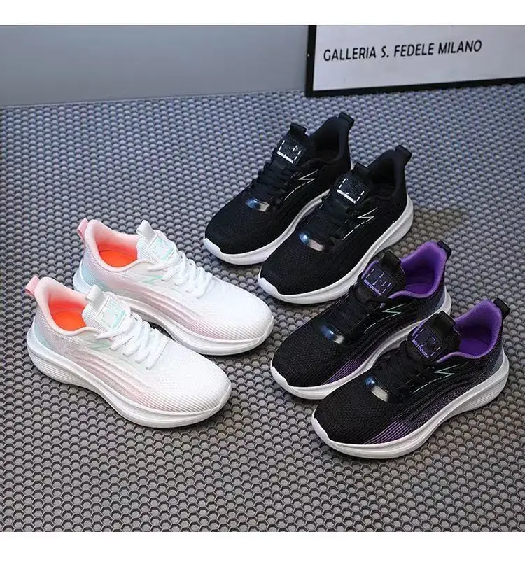 Girls Running Shoes Women's Senior high school Students Military Training sneaker Women's Junior High School Students Lightweight Shock Absorbing Soft Sole Running Shoes — feature 12