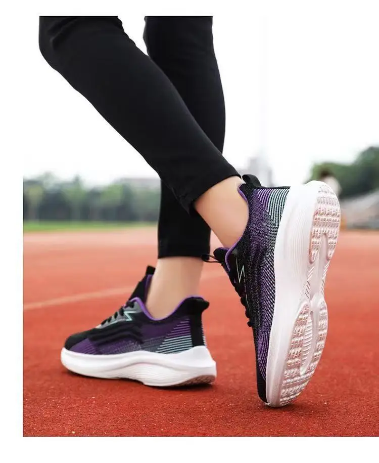 Girls Running Shoes Women's Senior high school Students Military Training sneaker Women's Junior High School Students Lightweight Shock Absorbing Soft Sole Running Shoes — feature 14