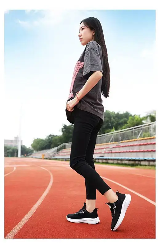 Girls Running Shoes Women's Senior high school Students Military Training sneaker Women's Junior High School Students Lightweight Shock Absorbing Soft Sole Running Shoes — feature 18