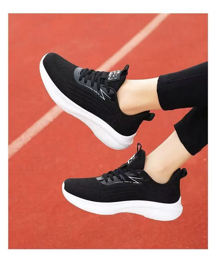 Girls Running Shoes Women's Senior high school Students Military Training sneaker Women's Junior High School Students Lightweight Shock Absorbing Soft Sole Running Shoes — feature 21