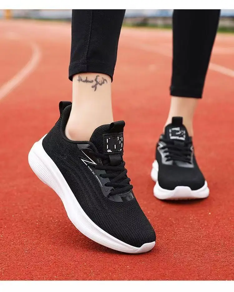 Girls Running Shoes Women's Senior high school Students Military Training sneaker Women's Junior High School Students Lightweight Shock Absorbing Soft Sole Running Shoes — feature 22
