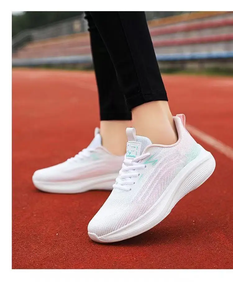 Girls Running Shoes Women's Senior high school Students Military Training sneaker Women's Junior High School Students Lightweight Shock Absorbing Soft Sole Running Shoes — feature 24