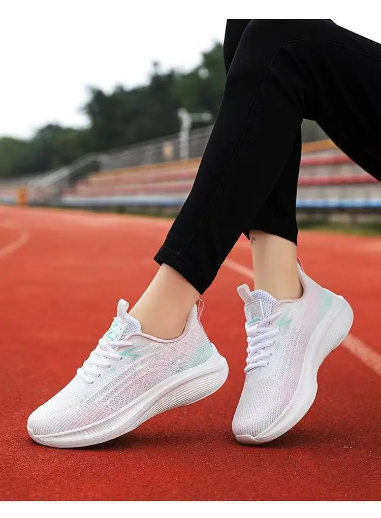 Girls Running Shoes Women's Senior high school Students Military Training sneaker Women's Junior High School Students Lightweight Shock Absorbing Soft Sole Running Shoes — feature 25
