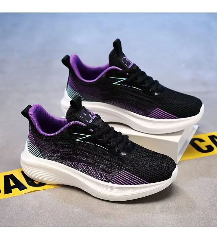 Girls Running Shoes Women's Senior high school Students Military Training sneaker Women's Junior High School Students Lightweight Shock Absorbing Soft Sole Running Shoes — feature 28