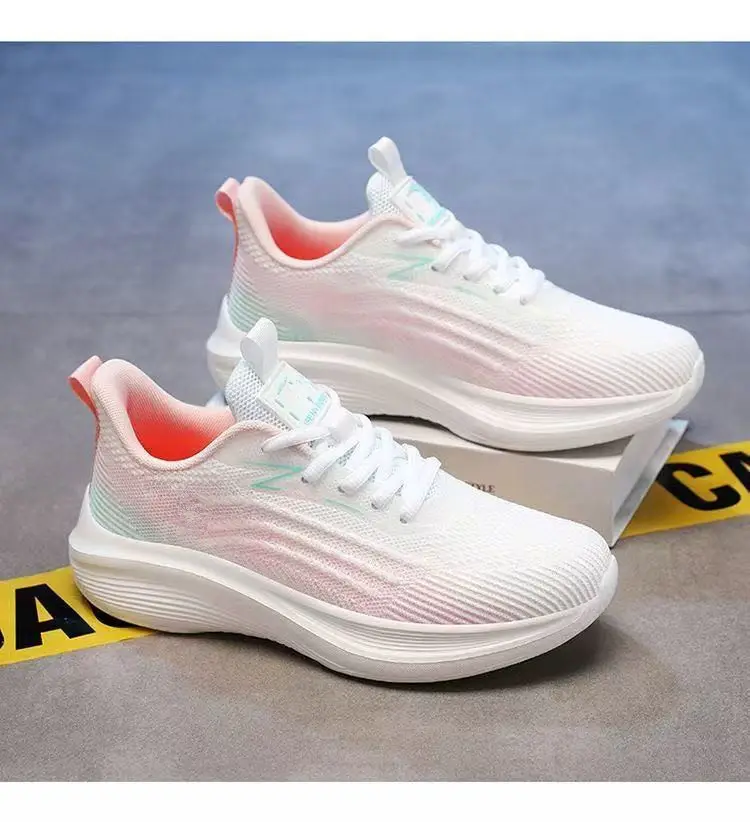 Girls Running Shoes Women's Senior high school Students Military Training sneaker Women's Junior High School Students Lightweight Shock Absorbing Soft Sole Running Shoes — feature 31