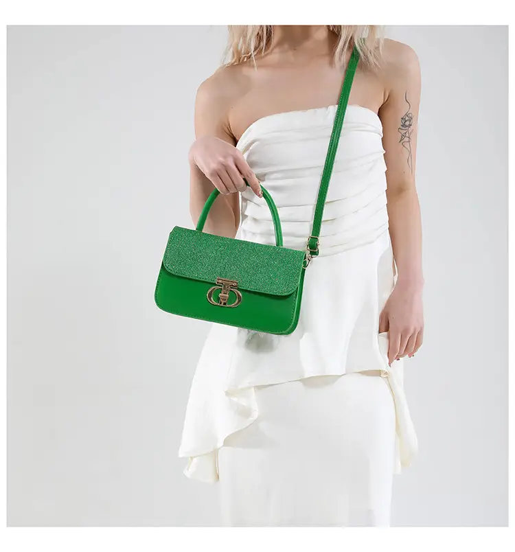 Red PU Textured Shoulder Bag for Women 2025 — feature 15