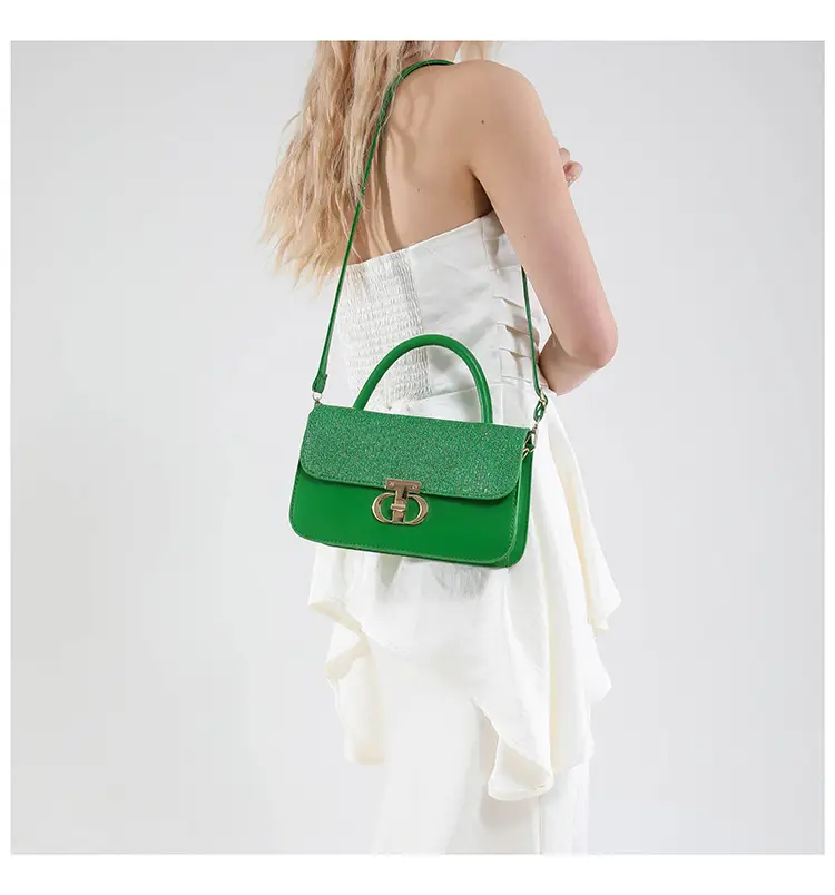 Red PU Textured Shoulder Bag for Women 2025 — feature 16