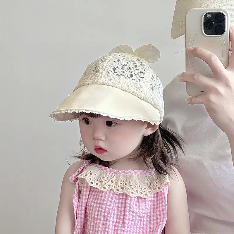 Baby Lace Princess Hat Sunshade Cap Spring Summer - Image 4