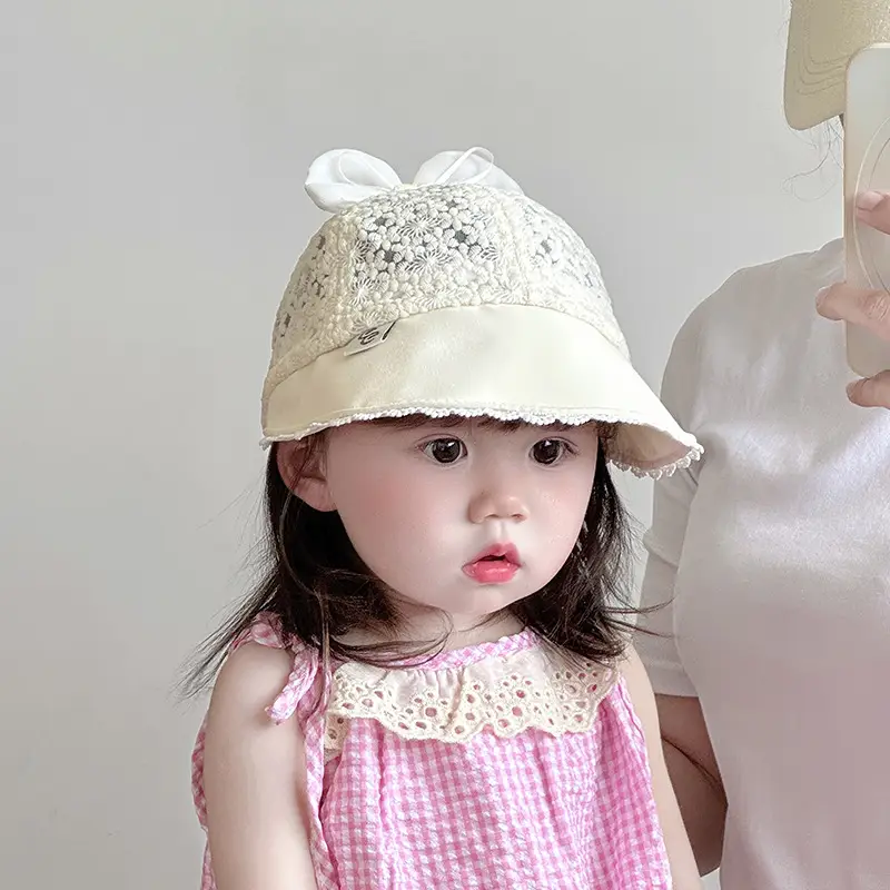 Baby Lace Princess Hat Sunshade Cap Spring Summer — feature 1