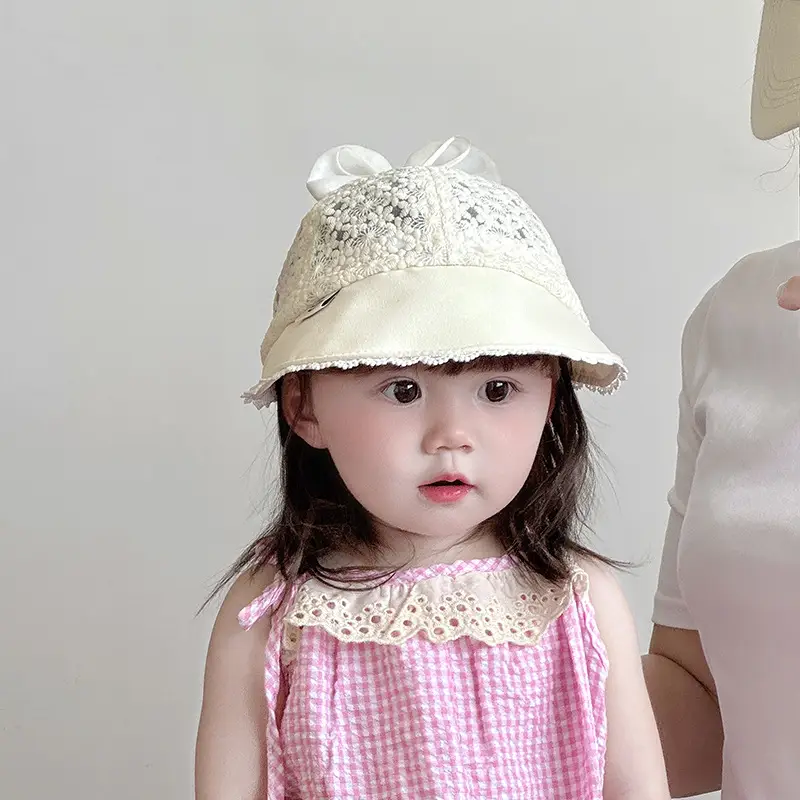 Baby Lace Princess Hat Sunshade Cap Spring Summer — feature 3