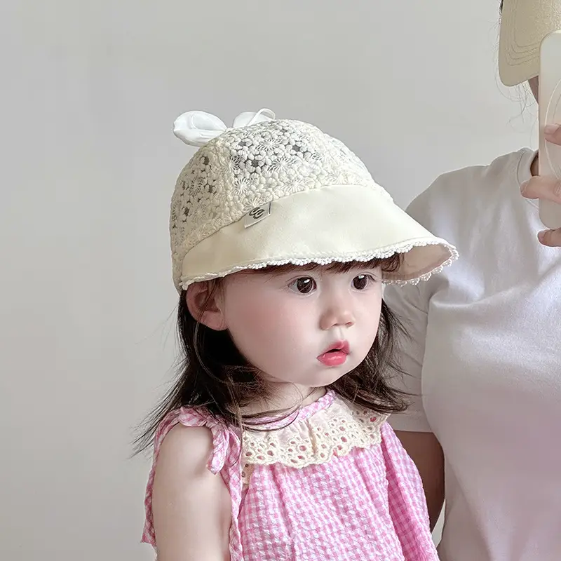 Baby Lace Princess Hat Sunshade Cap Spring Summer — feature 5