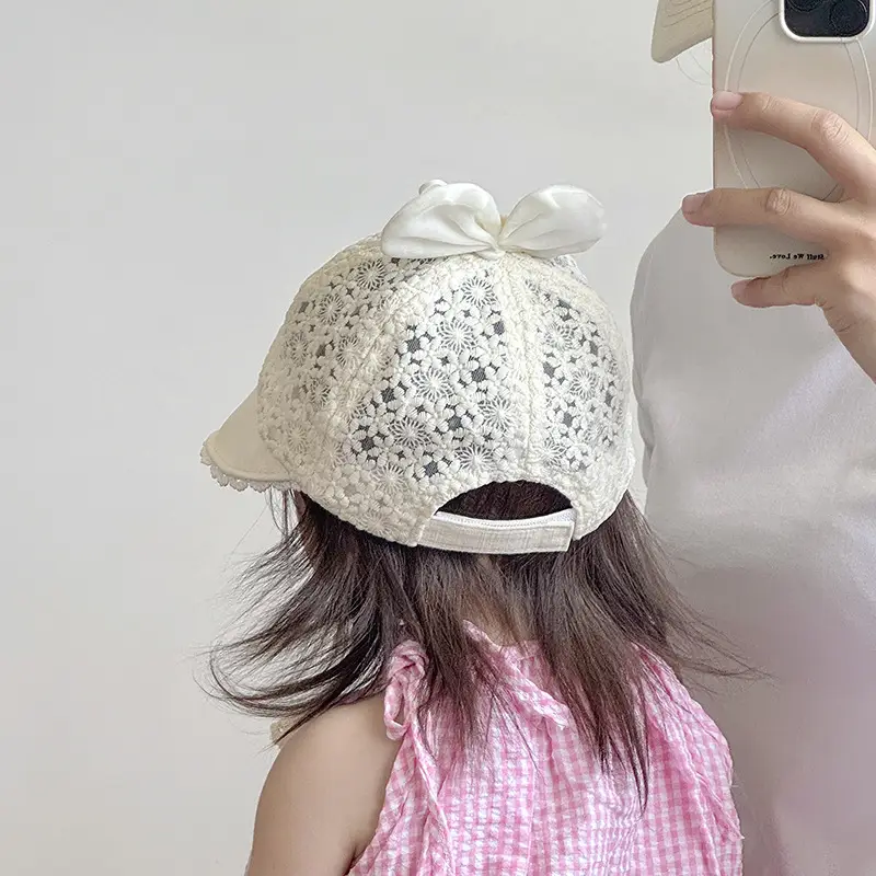 Baby Lace Princess Hat Sunshade Cap Spring Summer — feature 6