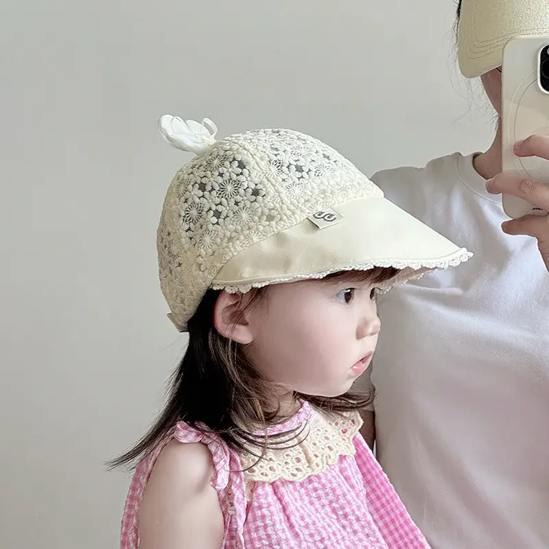 Baby Lace Princess Hat Sunshade Cap Spring Summer — feature 7