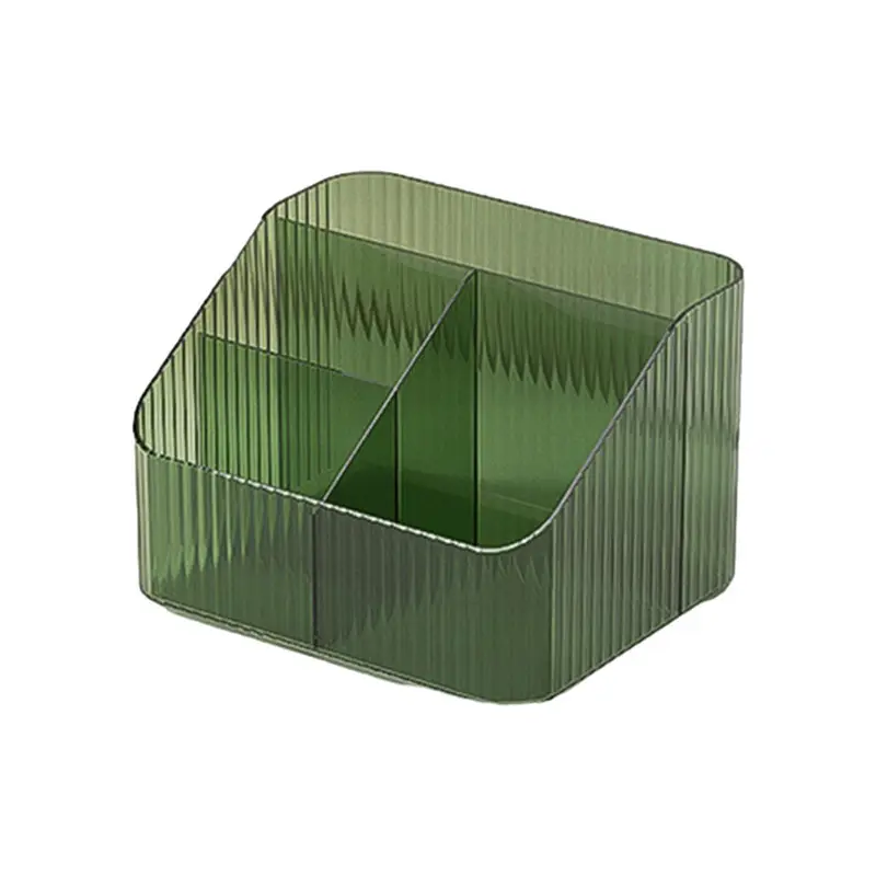 High-End Makeup Brush Storage Rack with Acrylic Design
