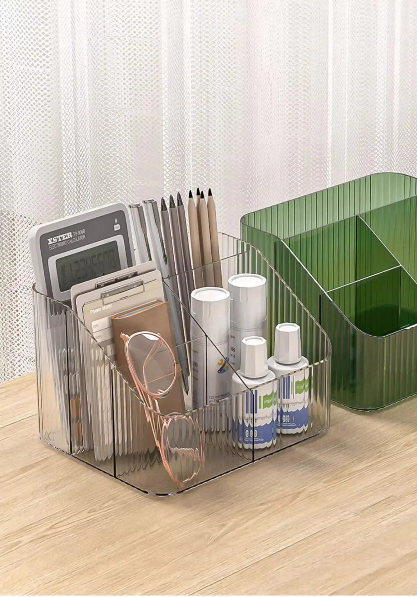 High-End Makeup Brush Storage Rack with Acrylic Design — feature 13