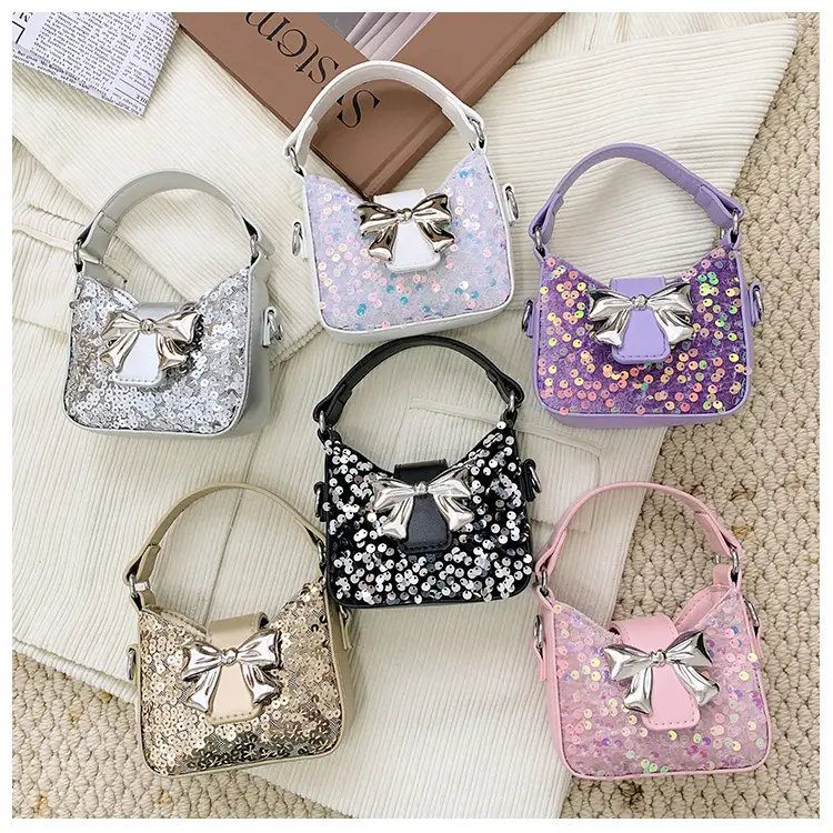 Women's Sparkly Bow Shoulder Bags 2025 New Spring Summer — feature 14