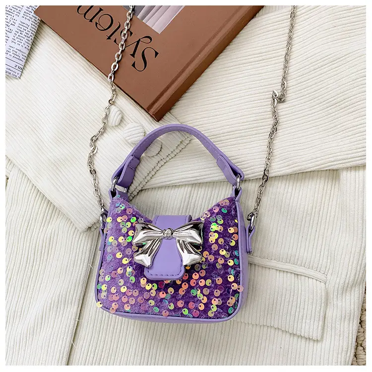 Women's Sparkly Bow Shoulder Bags 2025 New Spring Summer — feature 15