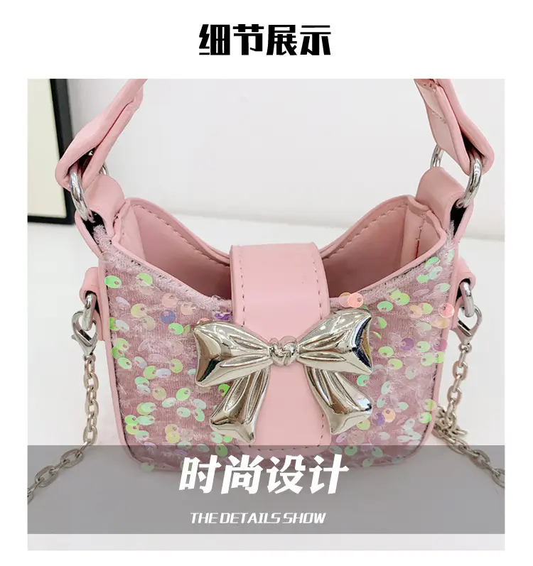 Women's Sparkly Bow Shoulder Bags 2025 New Spring Summer — feature 16