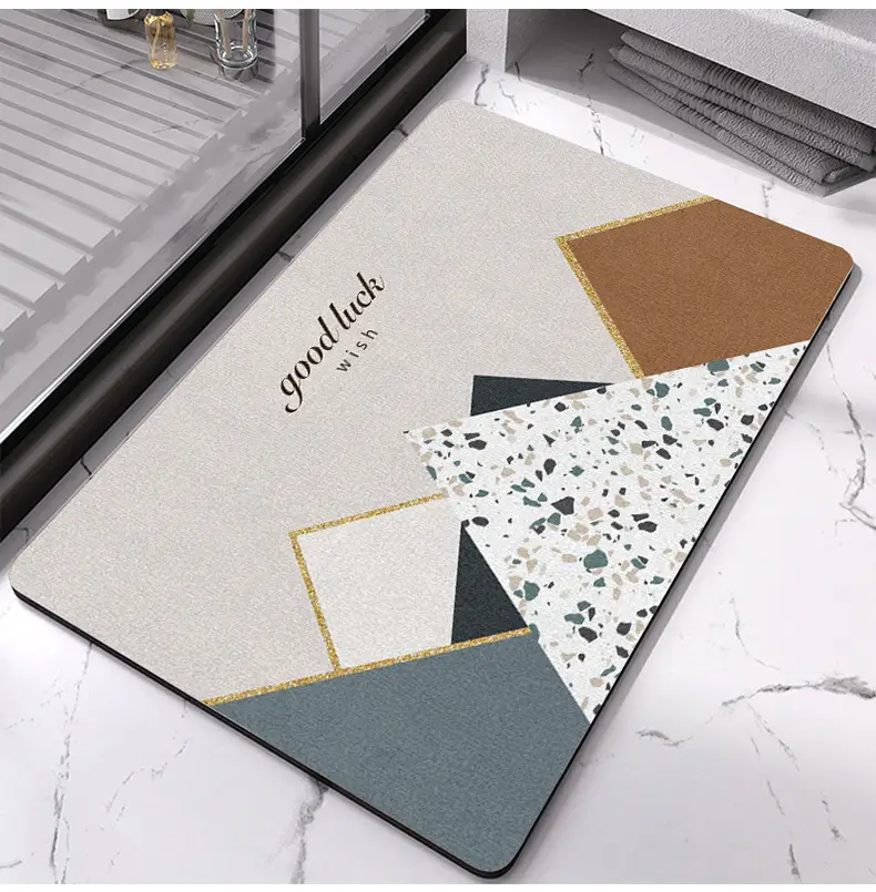Diatom Floor Mat Non-Slip Bathroom Use — feature 19