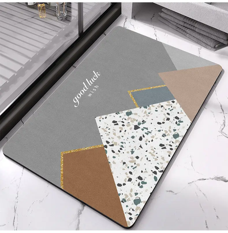 Diatom Floor Mat Non-Slip Bathroom Use — feature 20