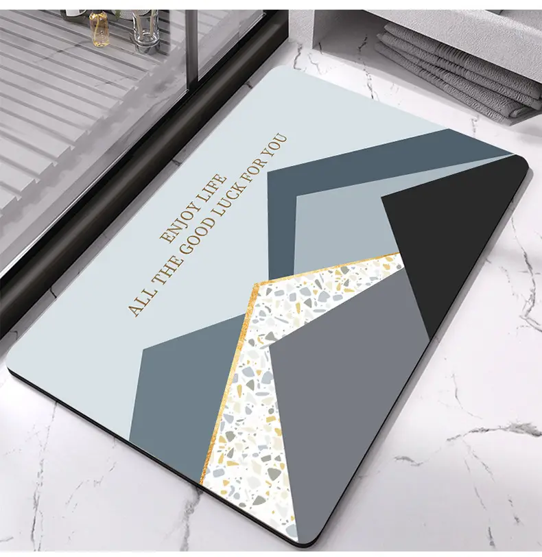 Diatom Floor Mat Non-Slip Bathroom Use — feature 22