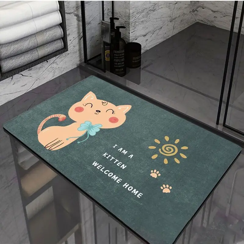 Diatom Floor Mat Non-Slip Bathroom Use - Image 13