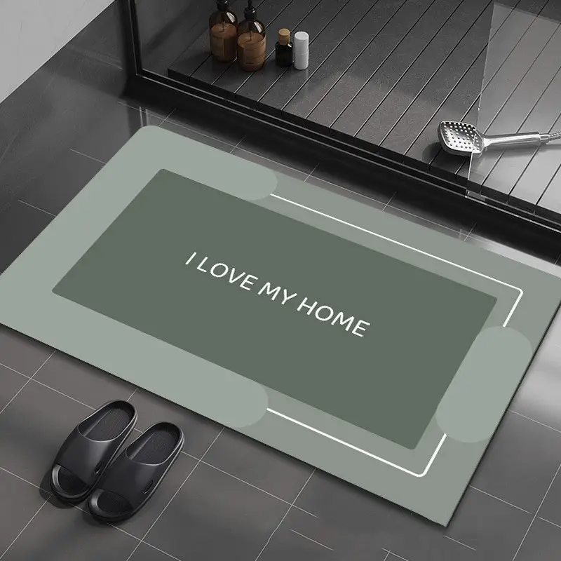 Diatom Floor Mat Non-Slip Bathroom Use - Image 3