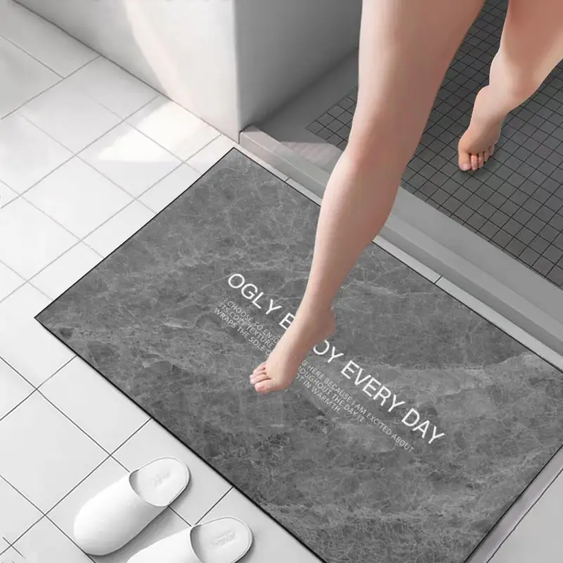 Diatom Floor Mat Non-Slip Bathroom Use - Image 4