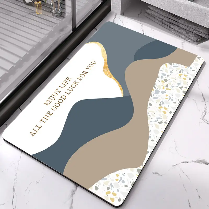 Diatom Floor Mat Non-Slip Bathroom Use - Image 7