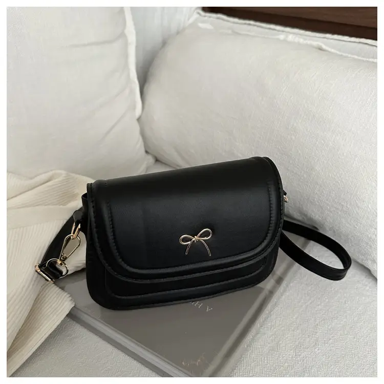 Korean Bow Shoulder Bag Brown 2025 — feature 10