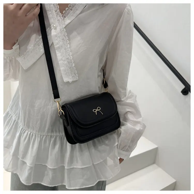 Korean Bow Shoulder Bag Brown 2025 — feature 25