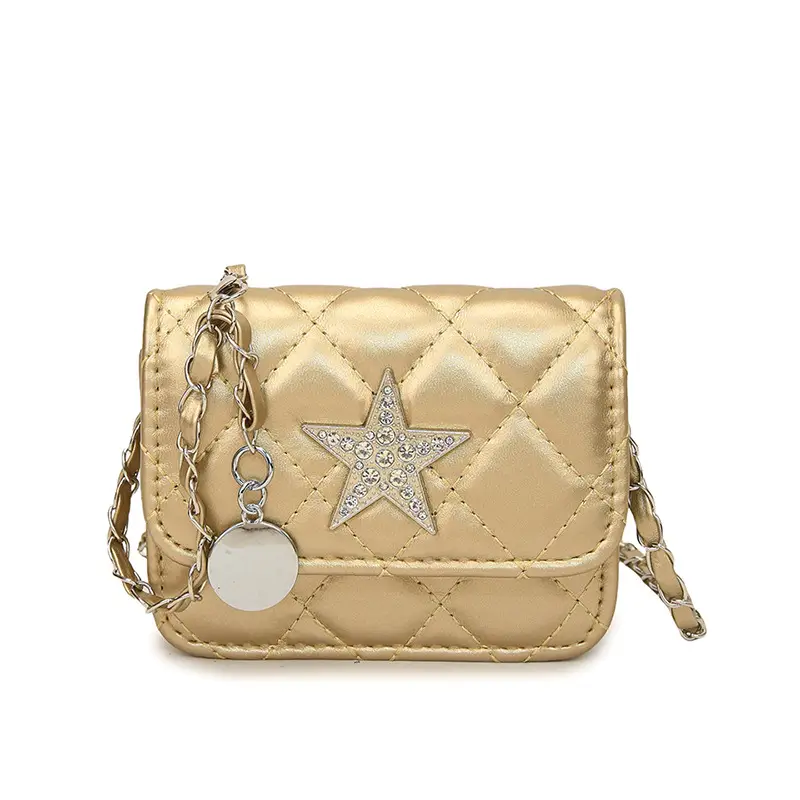 Silver Star Crossbody Bag for Women