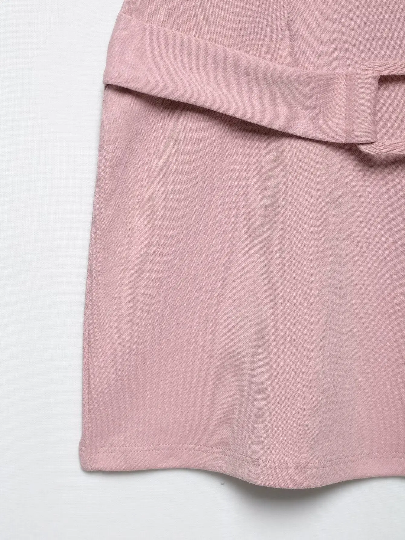 Women Sleeveless Belted Summer Tops Black Pink — feature 12