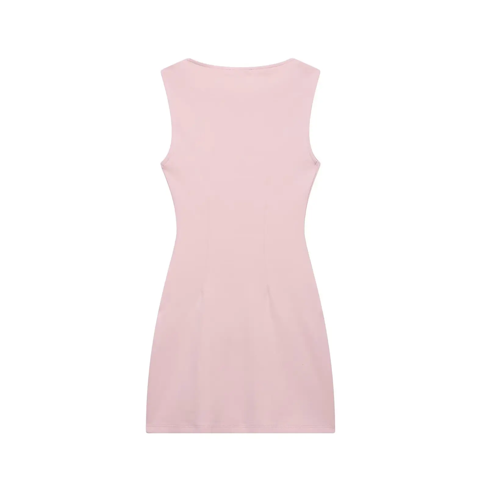 Women Sleeveless Belted Summer Tops Black Pink — feature 15